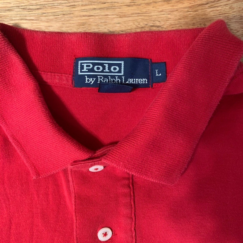 Red Polo brand Polo - Picture 2 of 2